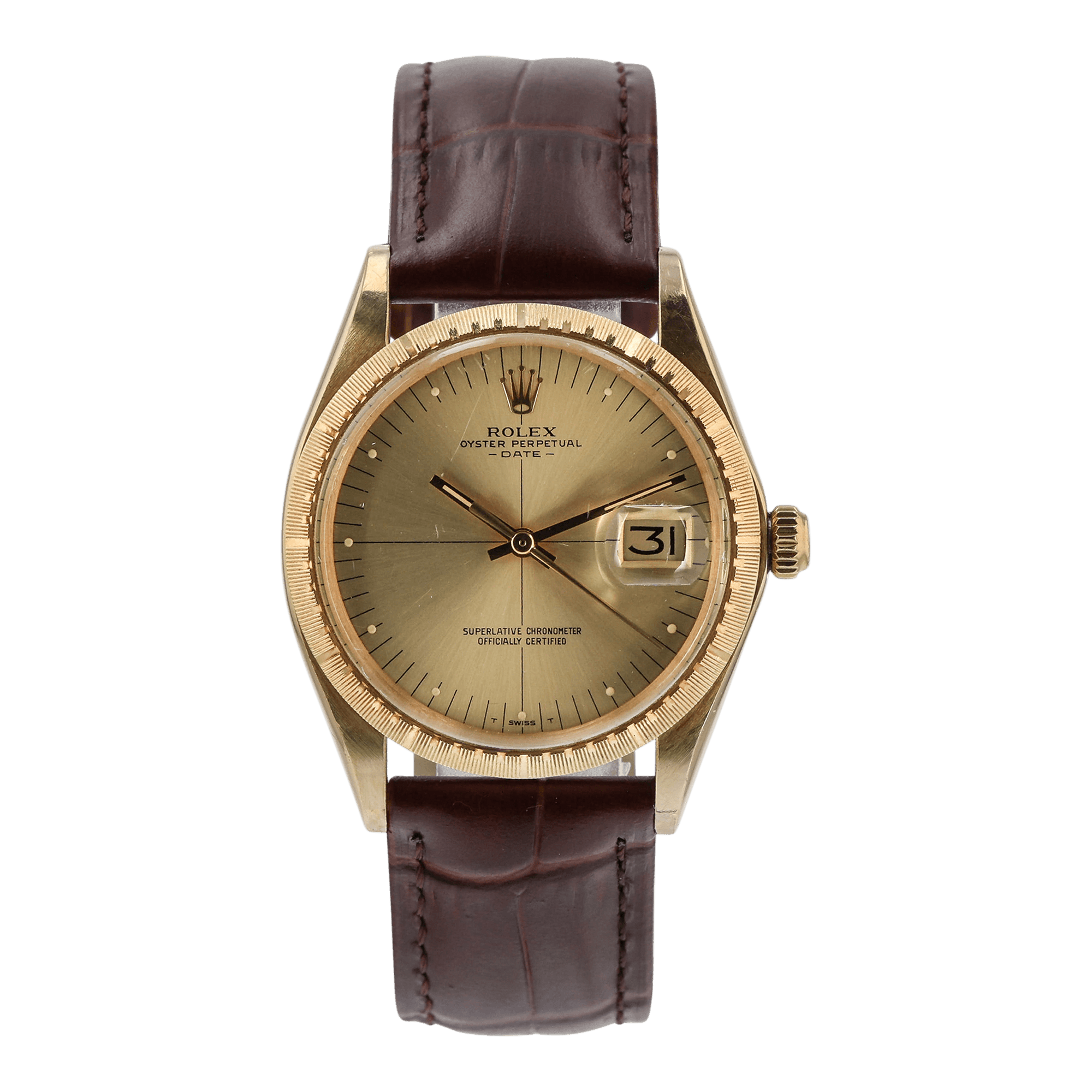 Rolex Oyster Perpetual Date Zephyr 18k