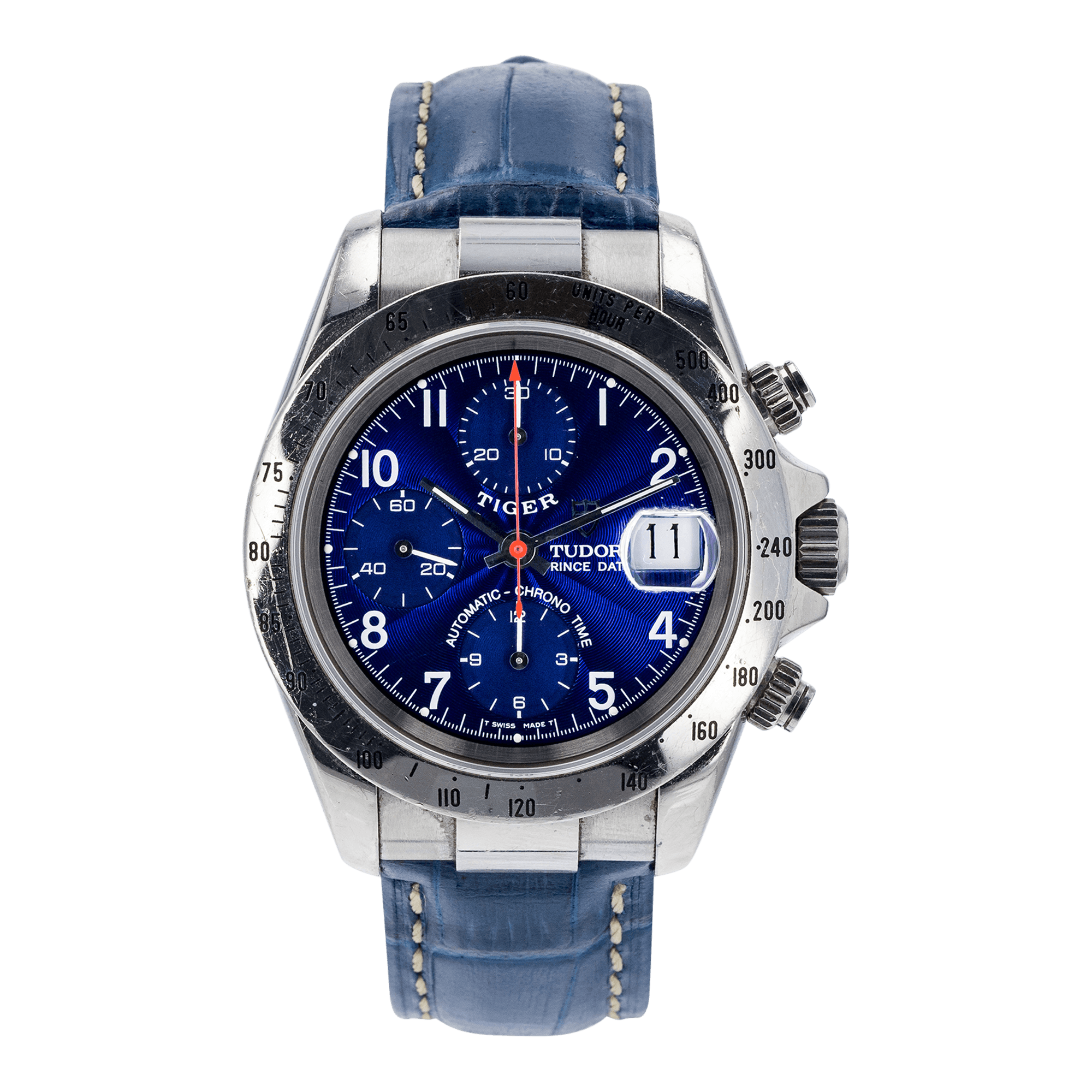 Tudor Tiger Prince Date Blue