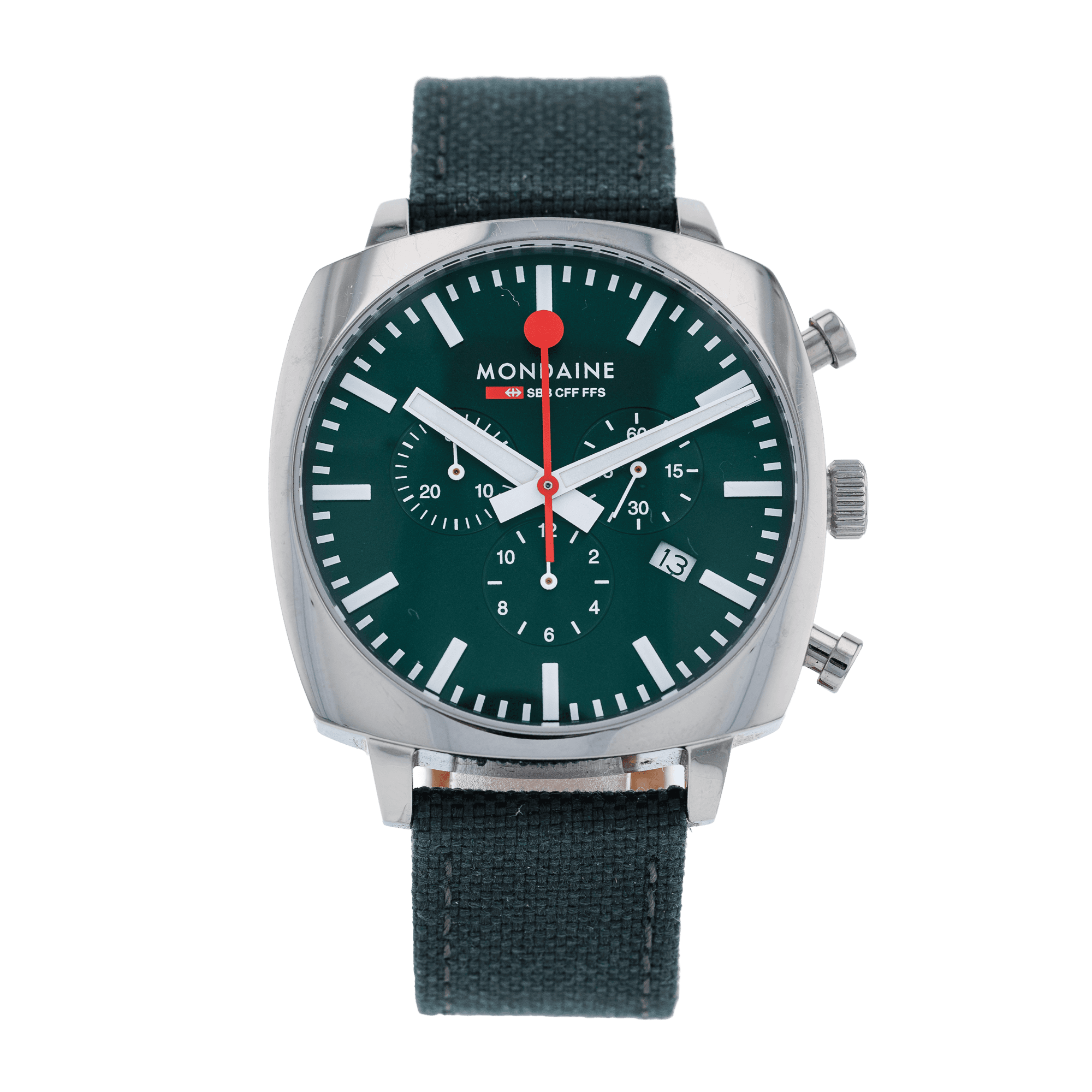 Mondaine Grand Cushion Chrono
