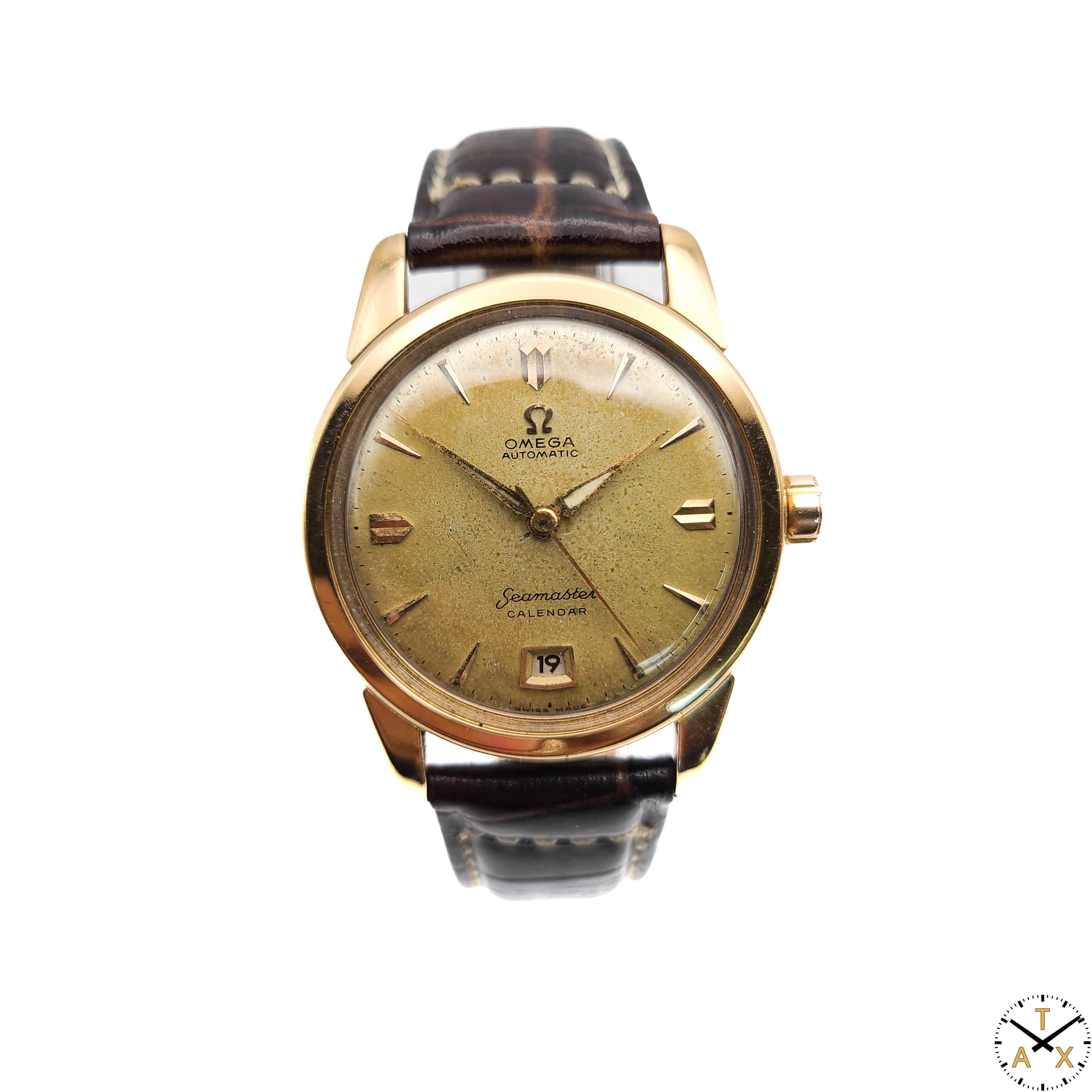Omega Seamaster Calendar, 18K RG