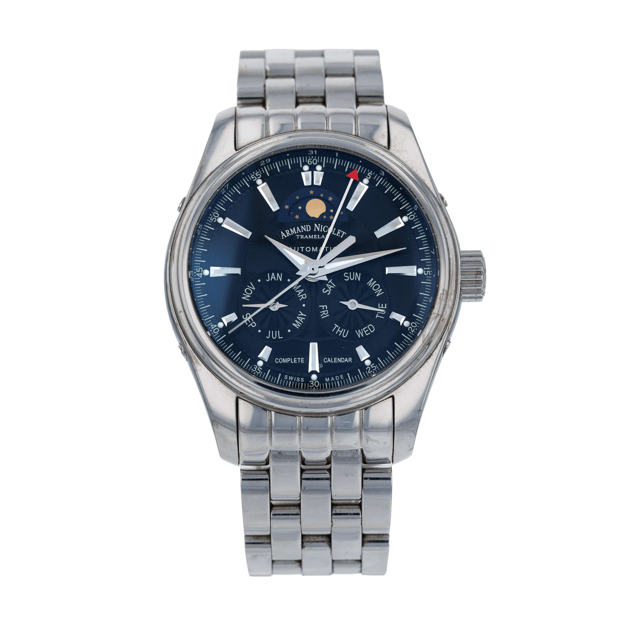Arnard Nicolet MO2 Moonphase, triple date