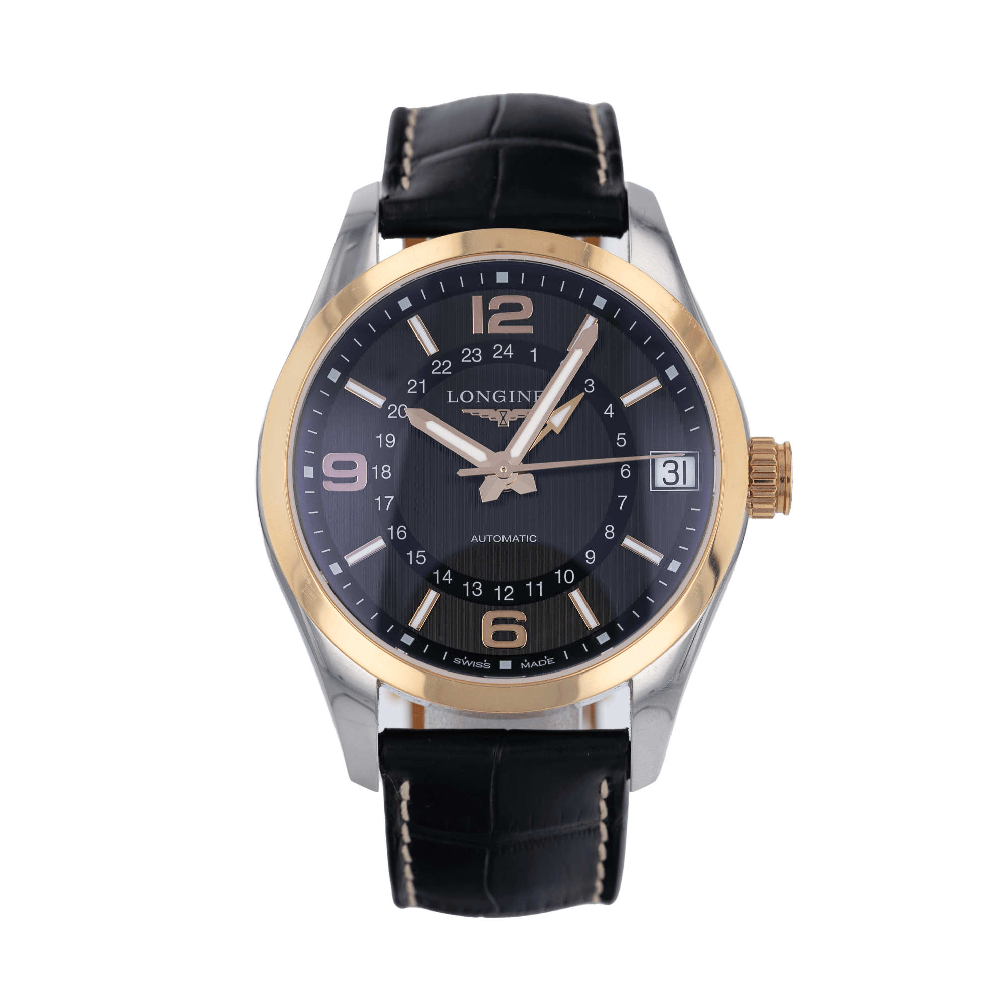 Longines Conquest Classic GMT