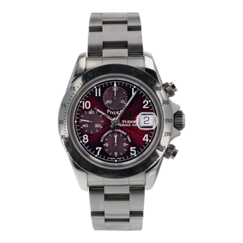 Tiger Prince Date Chronograph Oxblood