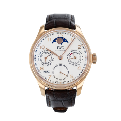 IWC Portuguese Perpetual Calendar Rose Gold