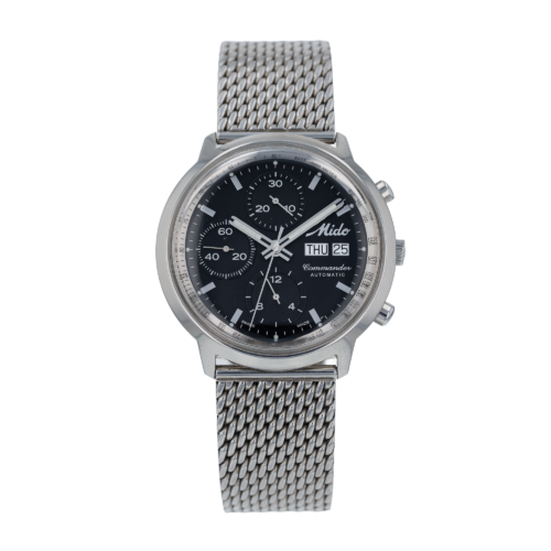 Mido Commander Grey